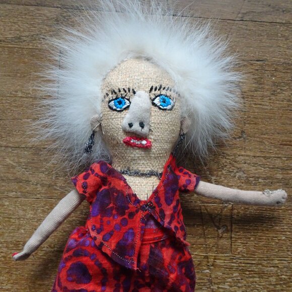 Vintage handmade doll - Picture 4 of 7